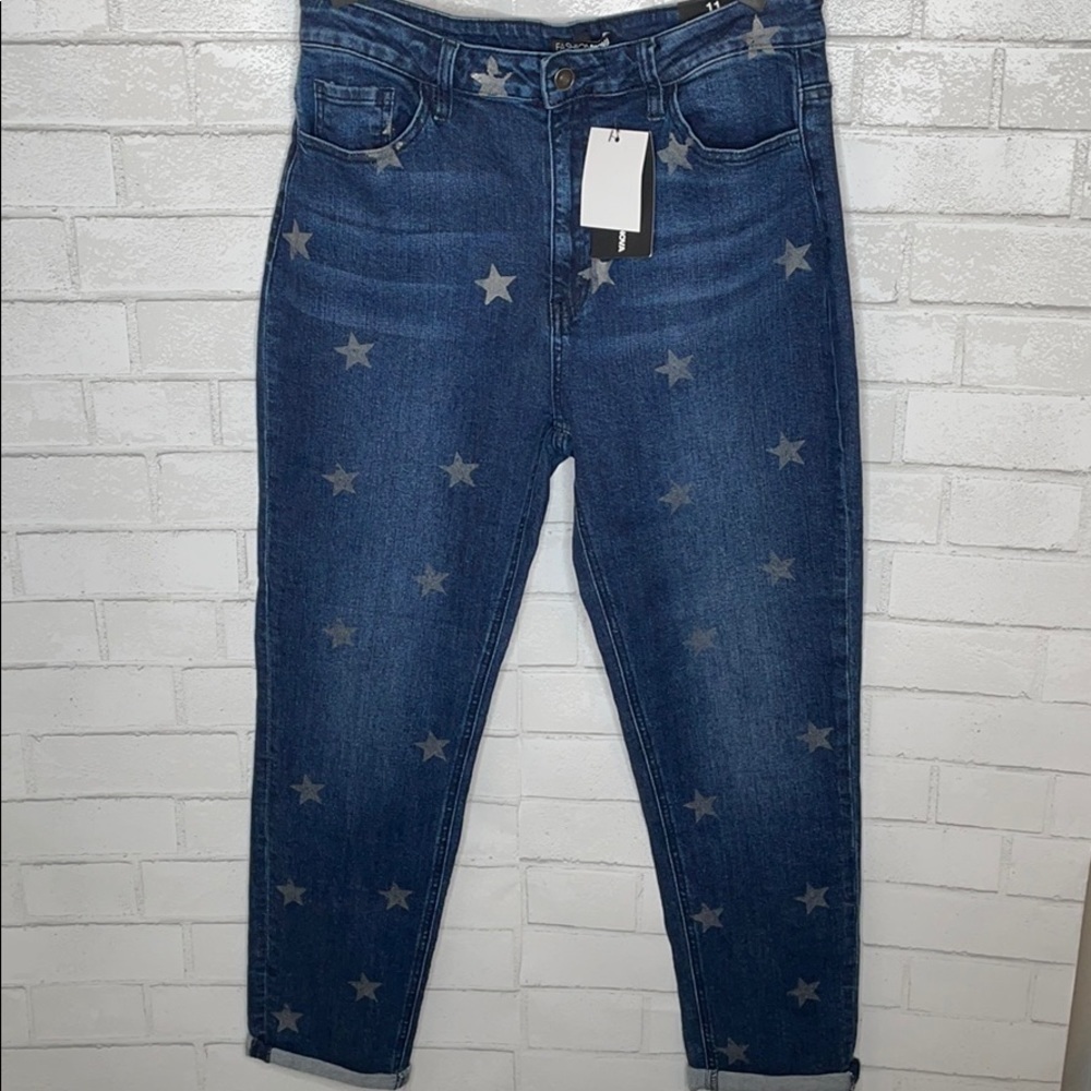 Fashion Nova Starry Night Boyfriend Jeans - Picture 2 of 12